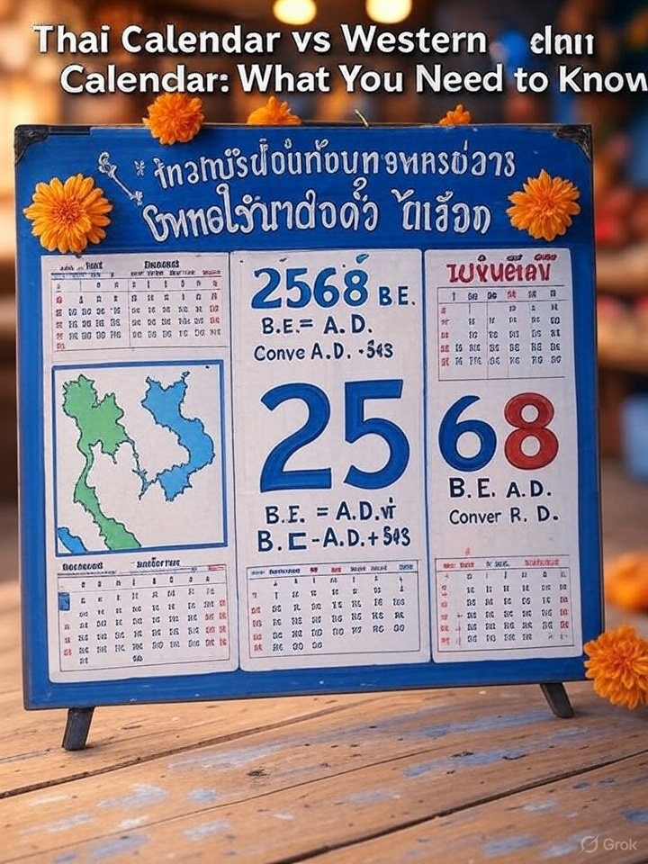 thai calendar to english calendar